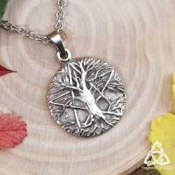 Collier Esoteria Arbre de Vie et Pentacle