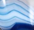 Agate bleu (teintée)